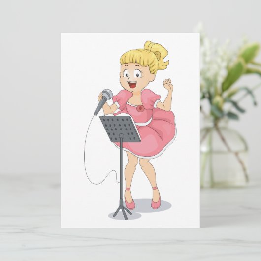 女の子歌 招待状 (スタンド正面)