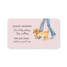 女の子歩く犬/犬歩くサービス