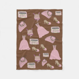 女の子物 フリースブランケット