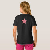 女の子用ジャージーTシャツ Tシャツ (裏面フル)