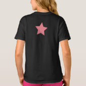 女の子用ジャージーTシャツ Tシャツ (裏面)