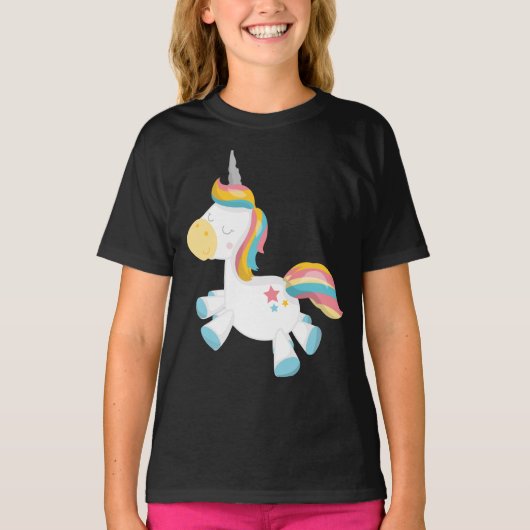 女の子用ジャージーTシャツ Tシャツ (正面)