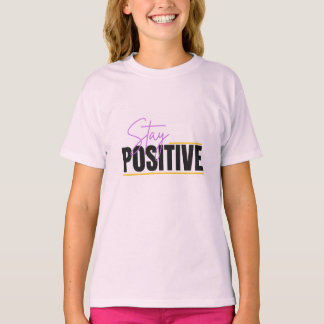女の子用ソフトコットンバシックTシャツ Tシャツ