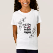 女の子用ファインジャージーTシャツ | キッズ用軽量 Tシャツ (正面)