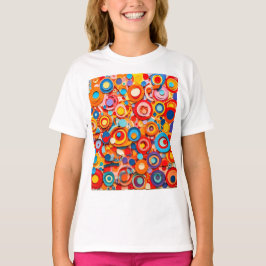 女の子用ベーシックTシャツ Tシャツ
