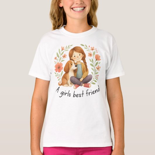 女の子用Tシャツ Tシャツ (正面)