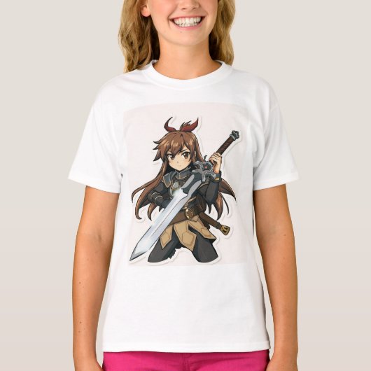 女の子用Tシャツ Tシャツ (正面)