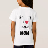 女の子用Tシャツ Tシャツ (裏面)