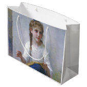 女の子裁縫ブーゲロー ラージペーパーバッグ (裏面アングル)