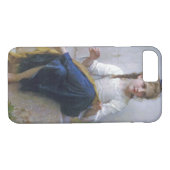 女の子裁縫ブーゲロー Case-Mate iPhoneケース (裏面(横))