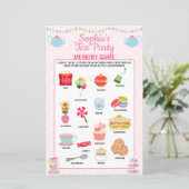 女の子誕生日ティーパーティーメモリーゲーム (スタンド正面)