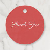 女の子誕生日水色ストロベリーレッドリボン フェイバータグ (裏面)