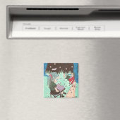 女の子読の夜星磁石 マグネット (インサイチュ (食洗機))