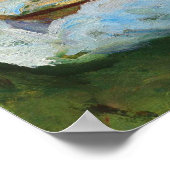 女の子読はストリームで、Sargent 1888 ポスター (角)