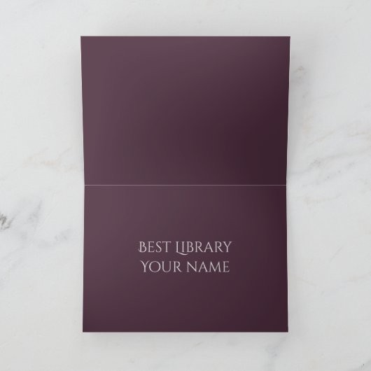 女の子読は本だ カード (内部)