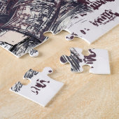 女の子読は本だ ジグソーパズル (側面)