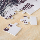 女の子読は本だ ジグソーパズル (側面)