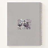 女の子読は本だ ノートブック (裏面)