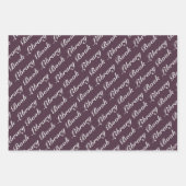 女の子読は本だ ラッピングペーパーシート (正面2)