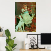 女の子遊はバイオリンだ ポスター (ホームオフィス)