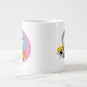 女の子達が空を飛ぶ ジャンボコーヒーマグカップ (正面)