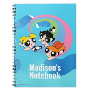 女の子達が空を飛ぶ ノートブック