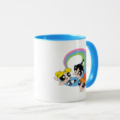 女の子達が空を飛ぶ マグカップ (正面右)