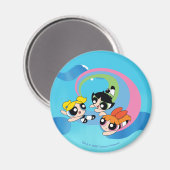 女の子達が空を飛ぶ マグネット (正面/裏面)