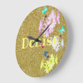 女の子達はデニスと呼ばれた。  ラージ壁時計 (傾斜)