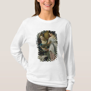 女の子間の会話、か2人の女の子 Tシャツ