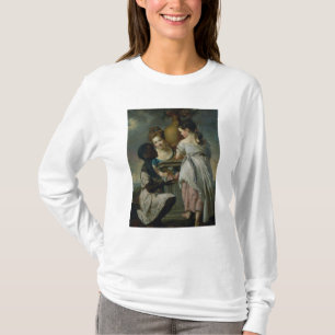 女の子間の会話、か2人の女の子 Tシャツ
