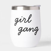 女の子集団かわいいフェミモダンニストの女の子パワースクリプト (左面)