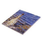 女の子魚釣り(by John Singer Sargent) タイル (側面)