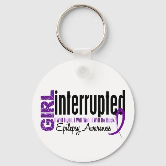 女の子1てんかん キーホルダー (正面)