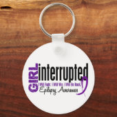 女の子1てんかん キーホルダー (正面)