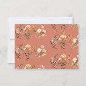 女の子1歳の誕生日 | Little 恋しく思 Onederful サンキューカード (裏面)