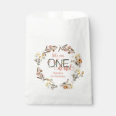 女の子1歳の誕生日 | Little 恋しく思 Onederful フェイバーバッグ (正面)