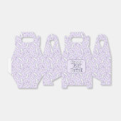 女の子10代のかわいい紫タンポン第1期パーティー フェイバーボックス (折り畳みなし)