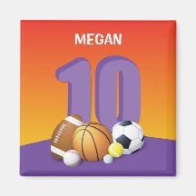 女の子10歳の誕生日 スポーツボール
