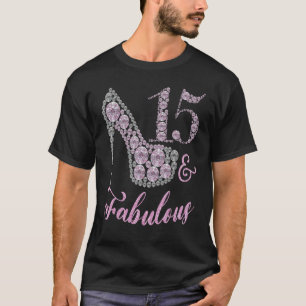 女の子15年&素晴らしいスパークリーのパンプスシューズ15t tシャツ