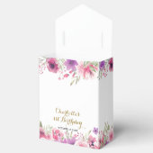 女の子1st誕生日リトルカボキンピンクフローラ フェイバーボックス (オープン)