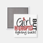 女の子2多発性骨髄腫 マグネット (正面/裏面)