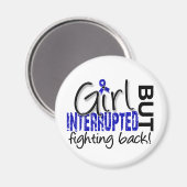 女の子2関節リウマチ マグネット (正面/裏面)