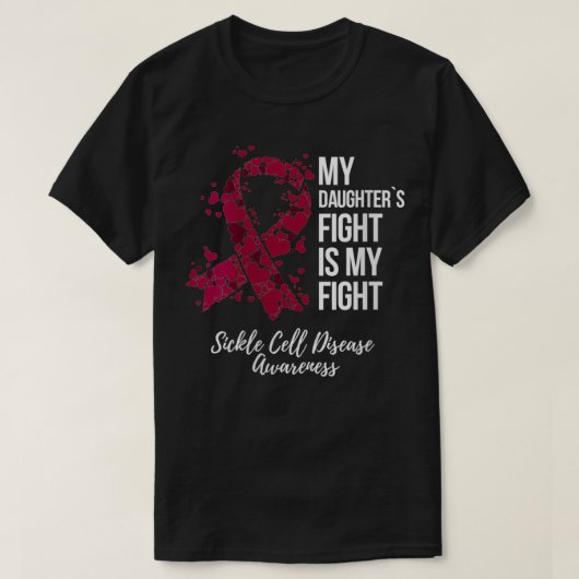 女の子2019s私の戦い鎌と戦う tシャツ (デザイン正面)