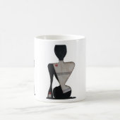 女の子3D コーヒーマグカップ (中央)