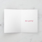 女の子5歳の誕生日フットボール/サッカーTシャツ カード (内部)