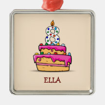 女の子8番目の誕生日, 8甘いピンクケーキ