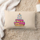 女の子8番目の誕生日, 8甘いピンクケーキ ランバークッション (ブランケット)