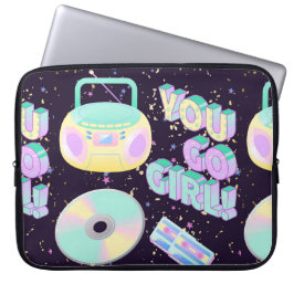 女の子90sのスタイル ラップトップスリーブ