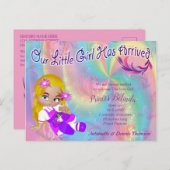 女の子 – かわいこちゃんパイベビー ポストカード (正面/裏面)